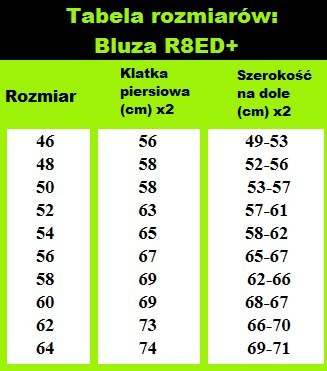 BLUZA ROBOCZA R8ED+ H9714 ARDON CZARNA BLUZA ROBOCZA R8ED+ H9714 ARDON CZARNA