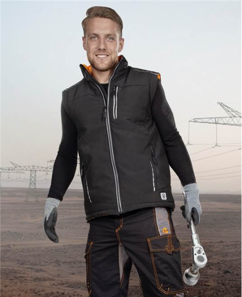 KAMIZELKA ROBOCZA VISION H9181 ARDON SOFTSHELLOWA CZARNA KAMIZELKA ROBOCZA VISION H9181 ARDON SOFTSHELLOWA CZARNA