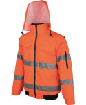 KURTKA ROBOCZA HOWARD REFLEX H8139 ARDON WODOODPORNA ODBLASKOWA OSTRZEGAWCZA