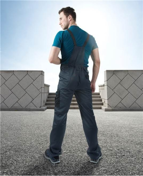 SPODNIE ROBOCZE OGRODNICZKI 4TECH H9302 ARDON SZARE