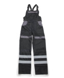 Ardon Cool Trend H8938 spodnie robocze ogrodniczki ochronne czarno-szare z pasami odblaskowymi Ardon Cool Trend H8938 spodnie robocze ogrodniczki ochronne czarno-szare z pasami odblaskowymi
