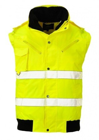 KURTKA ROBOCZA OCIEPLANA BOMBER 3W1 C467 PORTWEST OSTRZEGAWCZA PRZECIWDESZCZOWA