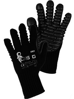 RĘKAWICE ANTYWIBRACYJNE CXS AMET 3640 021 800 10 CANIS, RĘKAWICE ROBOCZE AMET CXS CANIS ANTYWIBRACYJNE