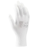 RĘKAWICE ROBOCZE LEO A9002 ARDON KOŃCE PALCÓW POWLEKANE POLIRETANEM PU