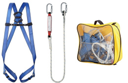 ZESTAW ASEKURACYJNY BASIC PROTEKT Z SZELKAMI BEZPIECZEŃSTWA P01 I AMORTYZATOREM ABM+LB101