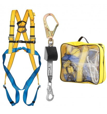 ZESTAW ASEKURACYJNY ROLER Z SZELKAMI BEZPIECZEŃSTWA P 30 I URZĄDZENIEM SAMOHAMOWNYM ROLEX 3 Z ZATRZAŚNIKAMI AZ 029S I AZ 002AS ZESTAW ASEKURACYJNY ROLER Z SZELKAMI BEZPIECZEŃSTWA P 30 I URZĄDZENIEM SAMOHAMOWNYM ROLEX 3 Z ZATRZAŚNIKAMI AZ 029S I AZ 002AS