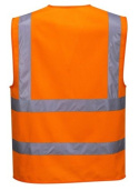 OSTRZEGAWCZA KAMIZELKA ROBOCZA ZAPINANA NA ZAMEK C375 PORTWEST 2 KOLORY OSTRZEGAWCZA KAMIZELKA ROBOCZA ZAPINANA NA ZAMEK C375 PORTWEST 2 KOLORY
