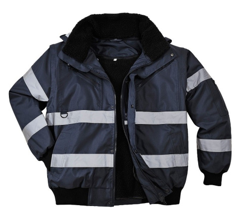 Kurtka robocza ocieplana wodoodporna 4w1 Bomber Iona S435 Portwest Kurtka robocza ocieplana wodoodporna 4w1 Bomber Iona S435 Portwest