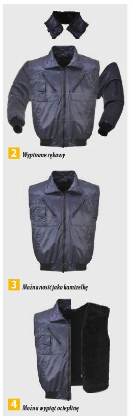 KURTKA ROBOCZA OCIEPLANA 4W1 PILOT PJ10 PORTWEST