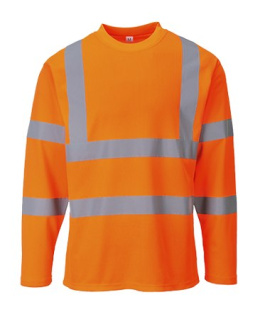 Longsleeve roboczy ostrzegawczy z pasami odblaskowymi Portwest S278