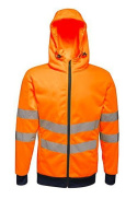 BLUZA ROBOCZA ODBLASKOWA POMARAŃCZOWA Z KAPTUREM Hi-Vis Pro FZ Extol