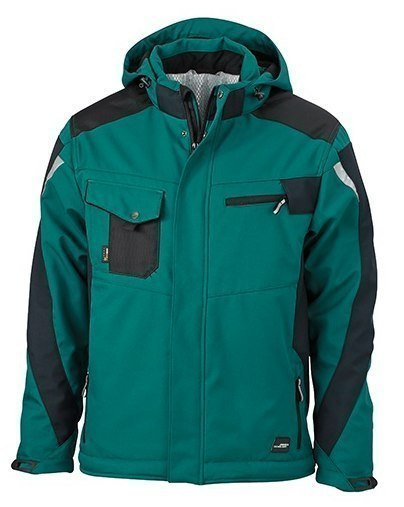 KURTKA ROBOCZA OCIEPLANA SOFTSHELL CRAFT Z KAPTUREM ODDYCHAJĄCA WODOODPORNA CZERWONA KURTKA ROBOCZA OCIEPLANA SOFTSHELL CRAFT Z KAPTUREM ODDYCHAJĄCA WODOODPORNA CZERWONA