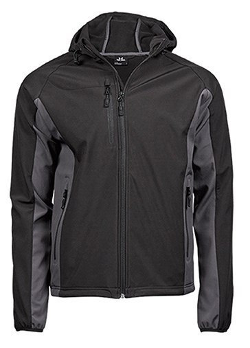 KURTKA ROBOCZA SOFTSHELL PERFORMANCE Z KAPTUREM BRĄZOWA DWUKOLOROWA ODYCHAJĄCA WODOODPORNA KURTKA ROBOCZA SOFTSHELL PERFORMANCE Z KAPTUREM BRĄZOWA DWUKOLOROWA ODYCHAJĄCA WODOODPORNA