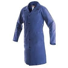 PŁASZCZ ROBOCZY KLASIK VENCA CXS CANIS 100 % BAWEŁNA NIEBIESKI