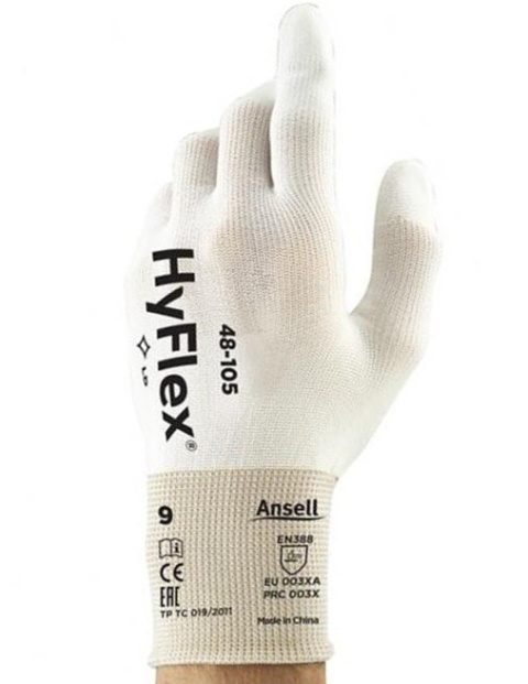 RĘKAWICE ROBOCZE HYFLEX 48-105 (EX. SENSILITE) ANSELL POWLEKANE PU RĘKAWICE ROBOCZE HYFLEX 48-105 (EX. SENSILITE) ANSELL POWLEKANE PU