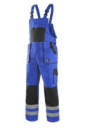 CXS CANIS Luxy Bright spodnie robocze ogrodniczki niebieskie