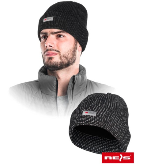 REIS CZFAU CZAPKA OCIEPLANA ODBIJAJĄCA ŚWIATŁO REIS CZFAU CZAPKA OCIEPLANA ODBIJAJĄCA ŚWIATŁO