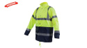 KURTKA ROBOCZA Flash 5w1 STALCO OCIEPLANA OSTRZEGAWCZA WODOODPORNA Z TKANINY OXFORD PRZECIWDESZCZOWA