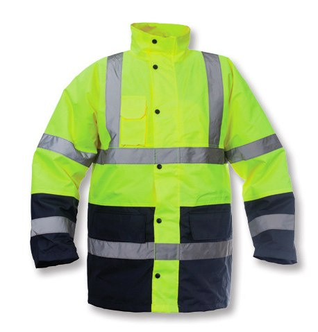 Stalco flash kurtka robocza ocieplana odblaskowa 5w1