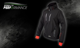 KURTKA ROBOCZA Just STALCO SOFTSHELL Z KAPTUREM ODDYCHAJĄCA WODOODPORNA Z MEMBRANĄ WIATROODPORNA ELASTYCZNA NOWOCZESNY DESIGN