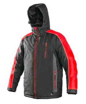 KURTKA ROBOCZA OCIEPLANA BRIGHTON CXS CANIS ODDYCHAJĄCA I WODOODPORNA DO PRACY CZARNO-NIEBIESKA Z KAPTUREM KURTKA ROBOCZA OCIEPLANA BRIGHTON CXS CANIS ODDYCHAJĄCA I WODOODPORNA DO PRACY CZARNO-NIEBIESKA Z KAPTUREM