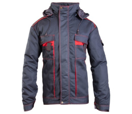 Polstar Seven Kings Quartz kurtka robocza ocieplana szara- odzież ochronna zimowa - sklep bhp