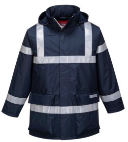 TRUDNOPALNA KURTKA ROBOCZA OCIEPLANA ANTYSTATYCZNA WODOODPORNA BIZFLAME S785 PORTWEST