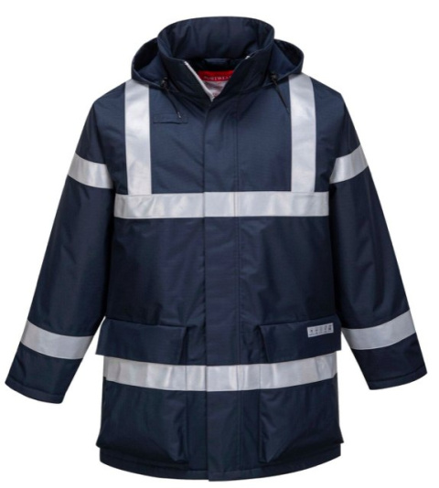 TRUDNOPALNA KURTKA ROBOCZA OCIEPLANA ANTYSTATYCZNA WODOODPORNA BIZFLAME S785 PORTWEST TRUDNOPALNA KURTKA ROBOCZA OCIEPLANA ANTYSTATYCZNA WODOODPORNA BIZFLAME S785 PORTWEST