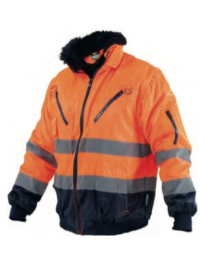 Stakco kurtka  Pilot Hi-Vis STALCO odblaksowa ocieplana ostrzgawcza bomber Stakco kurtka  Pilot Hi-Vis STALCO odblaksowa ocieplana ostrzgawcza bomber