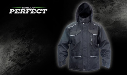 StalCo Ripstop J Kurtka robocza ocieplana wodoodporna z elementami odblaskowymi - odzież ochronna przeciwdeszczowa