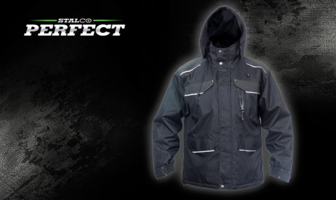 StalCo Ripstop J Kurtka robocza ocieplana wodoodporna z elementami odblaskowymi - odzież ochronna przeciwdeszczowa StalCo Ripstop J Kurtka robocza ocieplana wodoodporna z elementami odblaskowymi - odzież ochronna przeciwdeszczowa