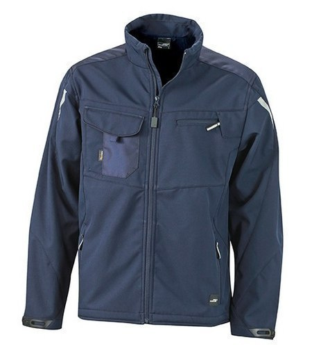 Kurtka robocza Softshell Workwear oddychająca wodoodporna beżowa