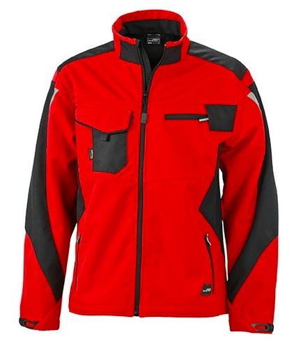 KURTKA ROBOCZA SOFTSHELL WORKWEAR ODDYCHAJĄCA WODOODPORNA GRANATOWA