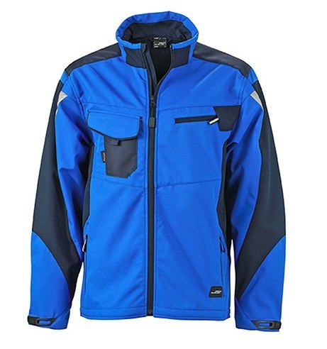 KURTKA ROBOCZA SOFTSHELL WORKWEAR ODDYCHAJĄCA WODOODPORNA ZIELONA