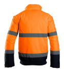 KURTKA ROBOCZA OCIEPLANA OSTRZEGAWCZA BENEFIT HI-VI BOMBER 2W1 KAT. II KLASA 3 WSTAWKA KOLOR POLSTAR POMARAŃCZOWA KURTKA ROBOCZA OCIEPLANA OSTRZEGAWCZA BENEFIT HI-VI BOMBER 2W1 KAT. II KLASA 3 WSTAWKA KOLOR POLSTAR POMARAŃCZOWA