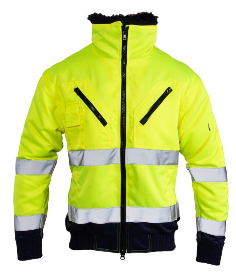 Polstar Benefit HI-VI Bomber 3w1 odblaskowa kurtka robocza- ochronna odzież ocieplana Polstar Benefit HI-VI Bomber 3w1 odblaskowa kurtka robocza- ochronna odzież ocieplana