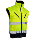 KURTKA ROBOCZA OSTRZEGAWCZA BENEFIT HI-VI BOMBER 3W1 WSTAWKA KOLOR KAT. II KLASA 3 POLSTAR ŻÓŁTA KURTKA ROBOCZA OSTRZEGAWCZA BENEFIT HI-VI BOMBER 3W1 WSTAWKA KOLOR KAT. II KLASA 3 POLSTAR ŻÓŁTA