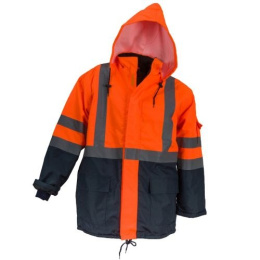 Robocza męska kurtka ostrzegawcza HSV URGENT pomarańczowy
