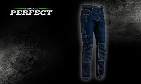 StalCO Perfect Jean Spodnie robocze do pasa 2w1 StalCO Perfect Jean Spodnie robocze do pasa 2w1