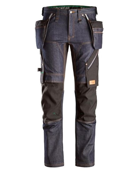 Snickers Workwear 6955 Denim FlexiWork spodnie robocze do pasa Snickers Workwear 6955 Denim FlexiWork spodnie robocze do pasa