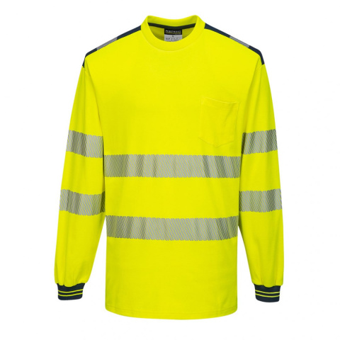 Longsleeve roboczy ostrzegawczy Portwest T185 PW3 Longsleeve roboczy ostrzegawczy Portwest T185 PW3