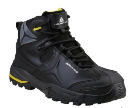 Dleta Plus TW402 buty robocze skórzane mękie czarne