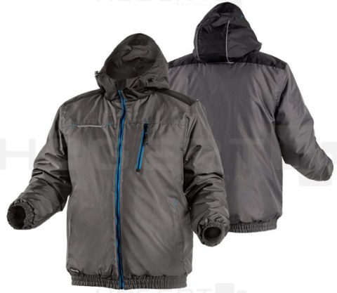 Hoegert Mozel kurtka ocieplana przeciwdeszczowa szara Hoegert Mozel kurtka ocieplana przeciwdeszczowa szara