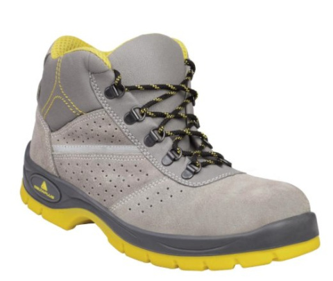 Delta Plus Tangara S1P damskie i męskie buty robocze welurowe szare Delta Plus Tangara S1P damskie i męskie buty robocze welurowe szare