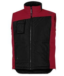 KAMIZELKA ROBOCZA OCIEPLANA FIDJI 2 DELTA PLUS czerwona