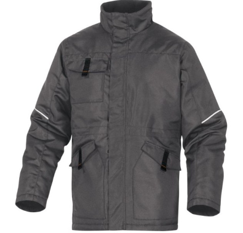 SZARA ŻÓŁTA KURTKA ROBOCZA ODBLASKOWA 4W1 TARMAC DELTA PLUS SZARA ŻÓŁTA KURTKA ROBOCZA ODBLASKOWA 4W1 TARMAC DELTA PLUS