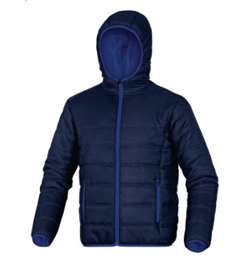 GRANATOWA KURTKA ROBOCZA OCIEPLANA DOON DELTA PLUS PUCHOWA PIKOWANA