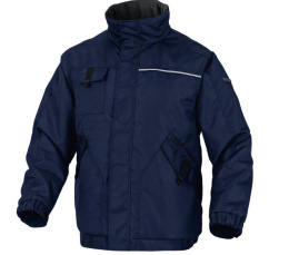 GRANATOWA KURTKA ROBOCZA OCIEPLANA NORTHWOOD2 DELTA PLUS WIATROODPORNA WIATRÓWKA