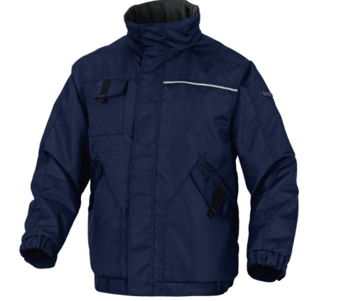 KURTKA ROBOCZA OCIEPLANA NORTHWOOD2 DELTA PLUS WIATROODPORNA CZARNA