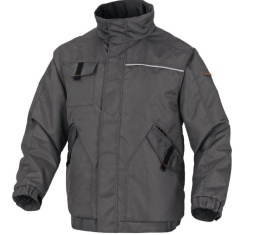 SZARA KURTKA ROBOCZA OCIEPLANA NORTHWOOD2 DELTA PLUS WIATROODPORNA WIATRÓWKA